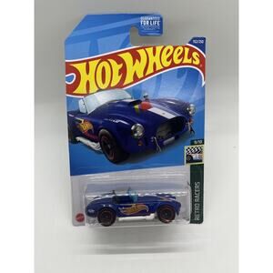 HOT WHEELS Shelby Cobra 427 S/C Classic Blue Car HW Retro Racers HCV65 2022